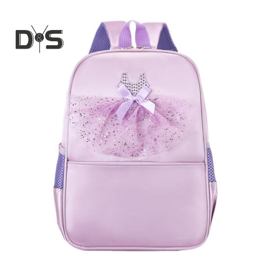 Рюкзак для балета с кружевом и оборками, 3D-узор балетного платья, вышитая водонепроницаемая пачка, школьная сумка для танцев с двойными ремнями, спортивная сумка фиолетовый
Рюкзак для балета с кружевом и оборками, 3D-узор балетного платья, вышитая водонепроницаемая пачка, школьная сумка для танцев с двойными ремнями, спортивная сумка фиолетовый