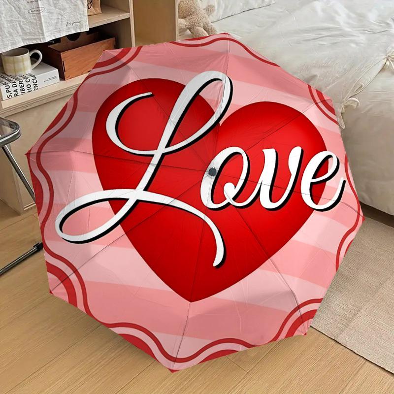 1pc Love Heart Print Automatic Open/Close Umbrella, 8-Rib Sturdy Frame, Umbrella for Travel, Everyday, Formal Events yy251126058
1pc Love Heart Print Automatic Open/Close Umbrella, 8-Rib Sturdy Frame, Umbrella for Travel, Everyday, Formal Events yy251126058