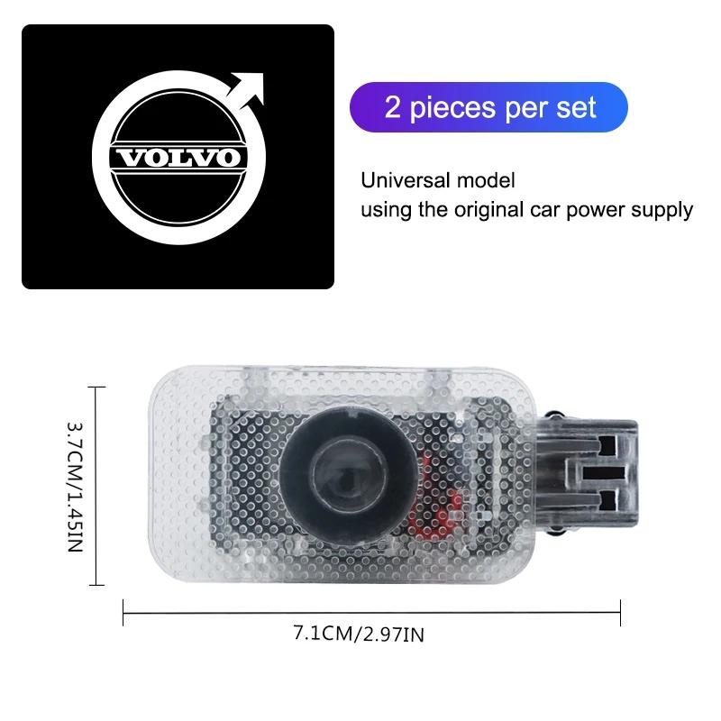2Pcs HD Led Car Door Logo Welcome Light Projector Lamps Decoration For Volvo XC90 V90 V60 XC60 V40 EC40 EX40 S80 S60 C40 XC40
2Pcs HD Led Car Door Logo Welcome Light Projector Lamps Decoration For Volvo XC90 V90 V60 XC60 V40 EC40 EX40 S80 S60 C40 XC40