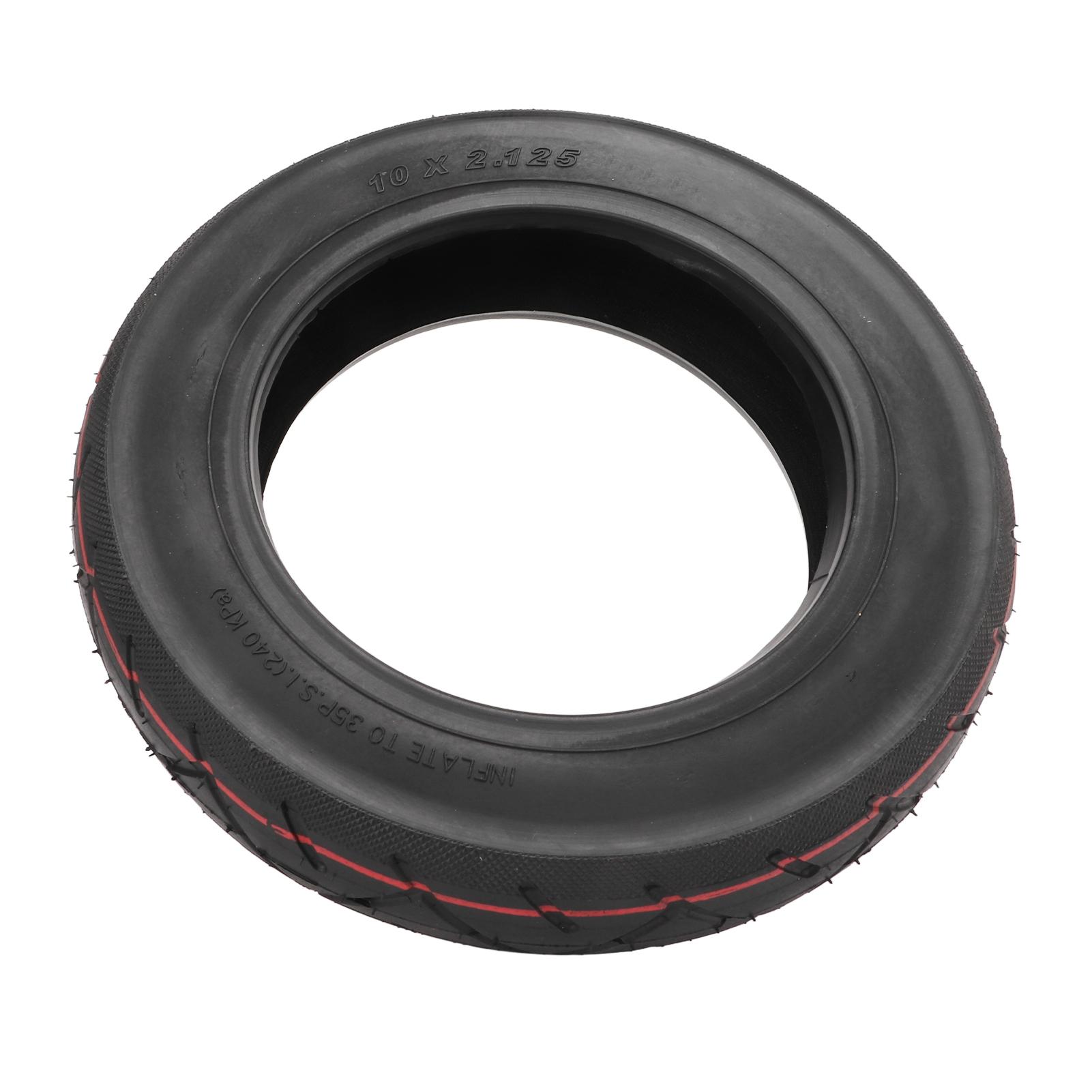 Electric Scooter Tire Rubber Sturdy Shock Resistant Buffering Groove Inflation Tyre 10x2.125
Electric Scooter Tire Rubber Sturdy Shock Resistant Buffering Groove Inflation Tyre 10x2.125