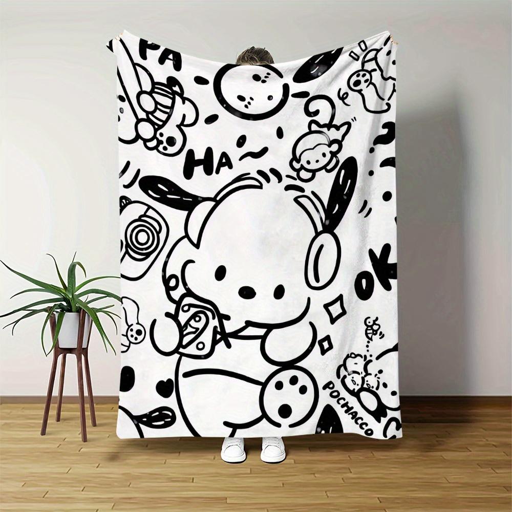 1pc Sanrio Pochacco Black-White Doodle Flannel Blanket - 2D Print, Ultra Soft Throw for Bedroom Living Room Camping, Perfect Fes 75cmx90cm
1pc Sanrio Pochacco Black-White Doodle Flannel Blanket - 2D Print, Ultra Soft Throw for Bedroom Living Room Camping, Perfect Fes 75cmx90cm