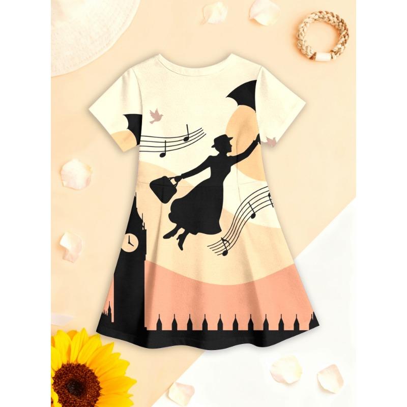 Girls 3D Summer Dress Ginkgo Leaf Pattern - Elegant Black and Golden Floral Design for Outdoor Events, 170
Girls 3D Summer Dress Ginkgo Leaf Pattern - Elegant Black and Golden Floral Design for Outdoor Events, 170
