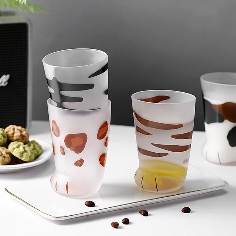 Animals Glass Cup 300Ml Creative Cute Cartoon Cat Paw Water Bottle Milk Juice Frosted Drinking Cold Drink Mug Coffee Cup
Animals Glass Cup 300Ml Creative Cute Cartoon Cat Paw Water Bottle Milk Juice Frosted Drinking Cold Drink Mug Coffee Cup