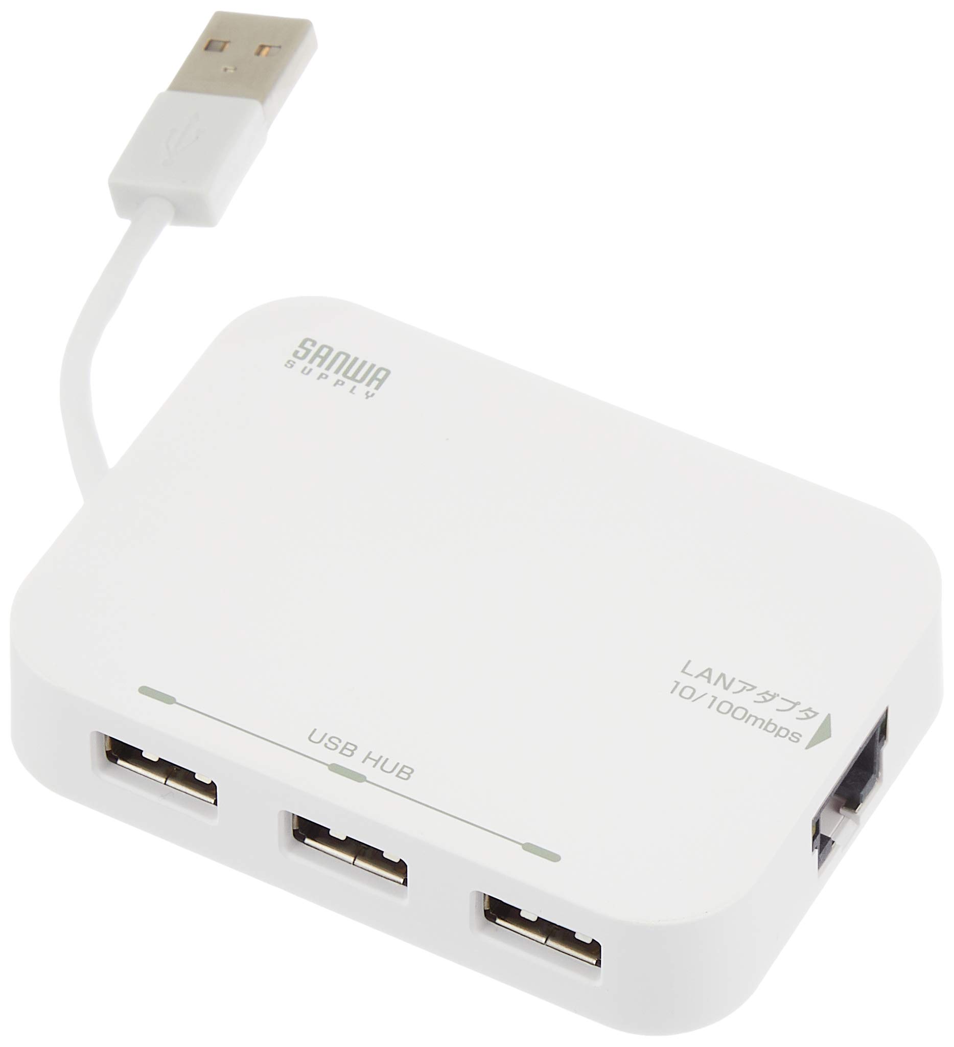 SANWA SUPPLY Концентратор с LAN-адаптером 3-портовый USB2.0 встроенный (белый) USB-HLA306WN белый
SANWA SUPPLY Концентратор с LAN-адаптером 3-портовый USB2.0 встроенный (белый) USB-HLA306WN белый