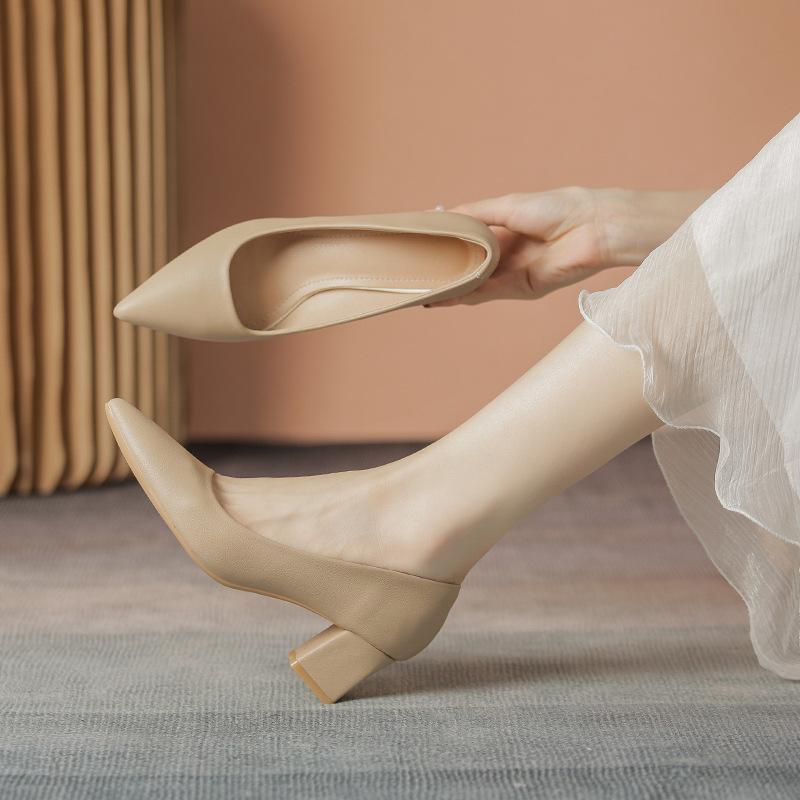 High-heeled work shoes for women s early autumn new bridesmaids temperament commuting versatile to work interview not tired feet work shoes 33 телесный
High-heeled work shoes for women s early autumn new bridesmaids temperament commuting versatile to work interview not tired feet work shoes 33 телесный