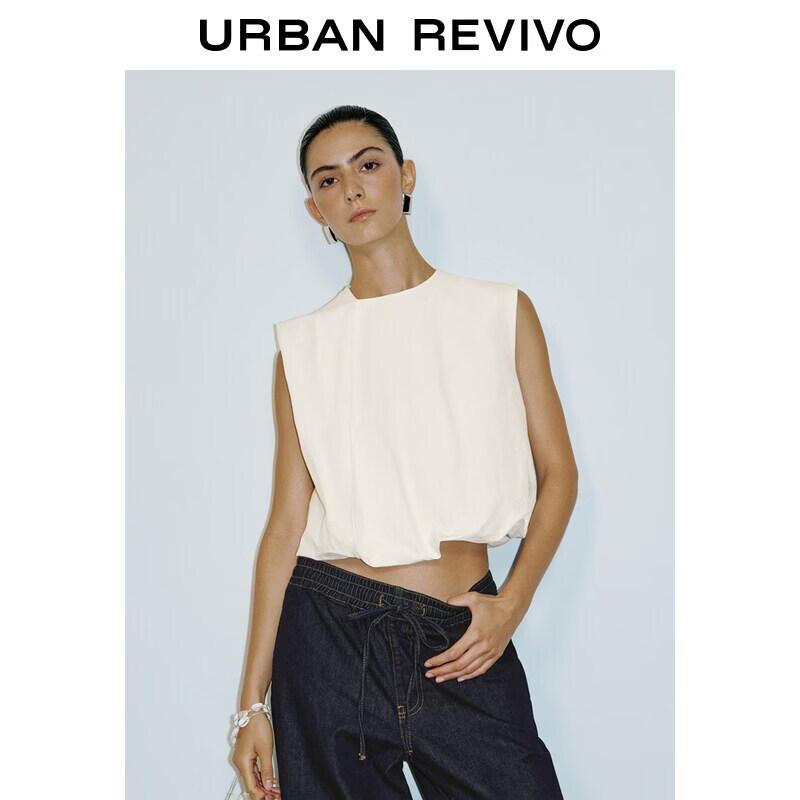 UR2026 Women s Elegant Pleated Sleeveless Blouse XL
UR2026 Women s Elegant Pleated Sleeveless Blouse XL