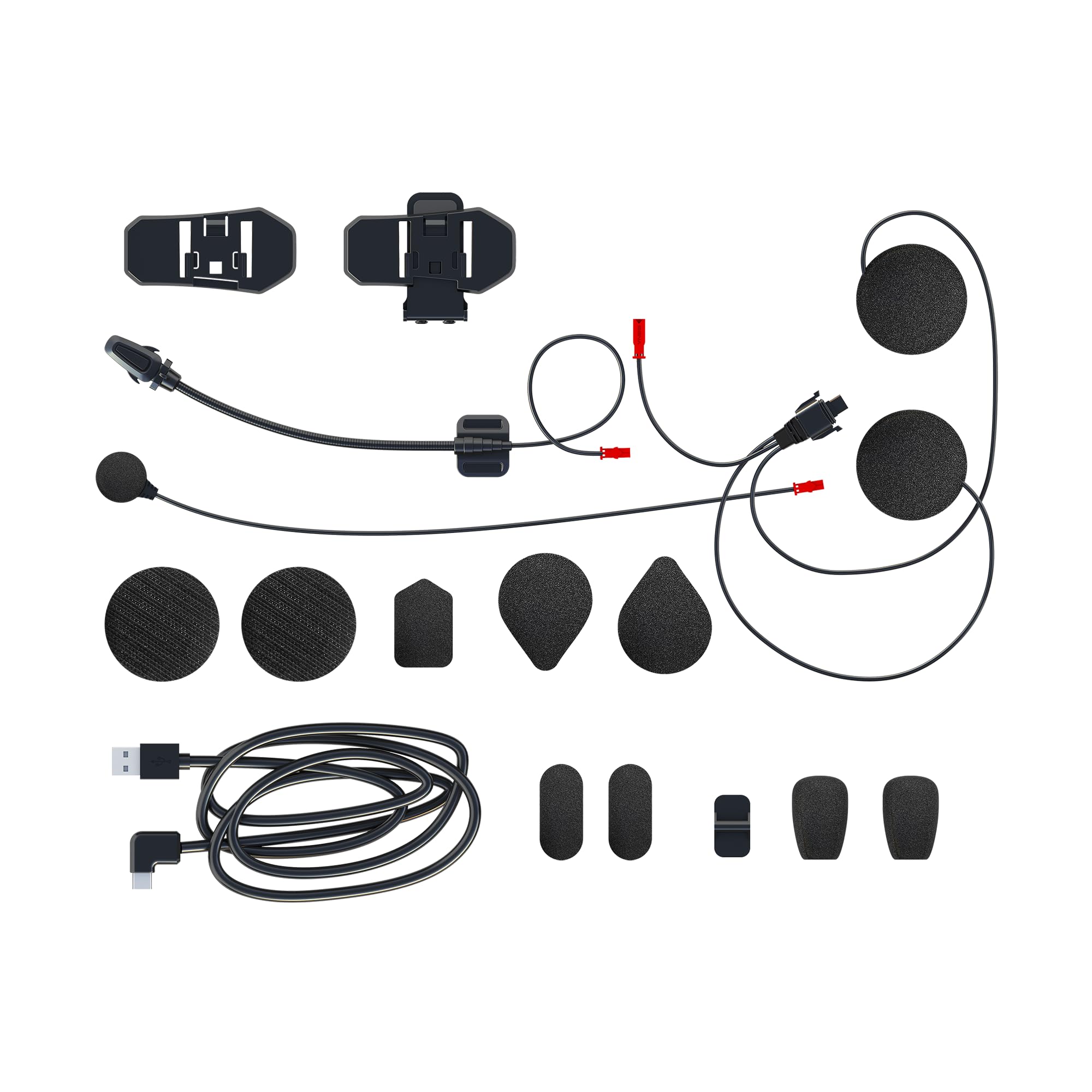 Helmet Clamp Kit with HD Speaker for Sena SC-A0363 and J30 Models small чорний
Helmet Clamp Kit with HD Speaker for Sena SC-A0363 and J30 Models small чорний