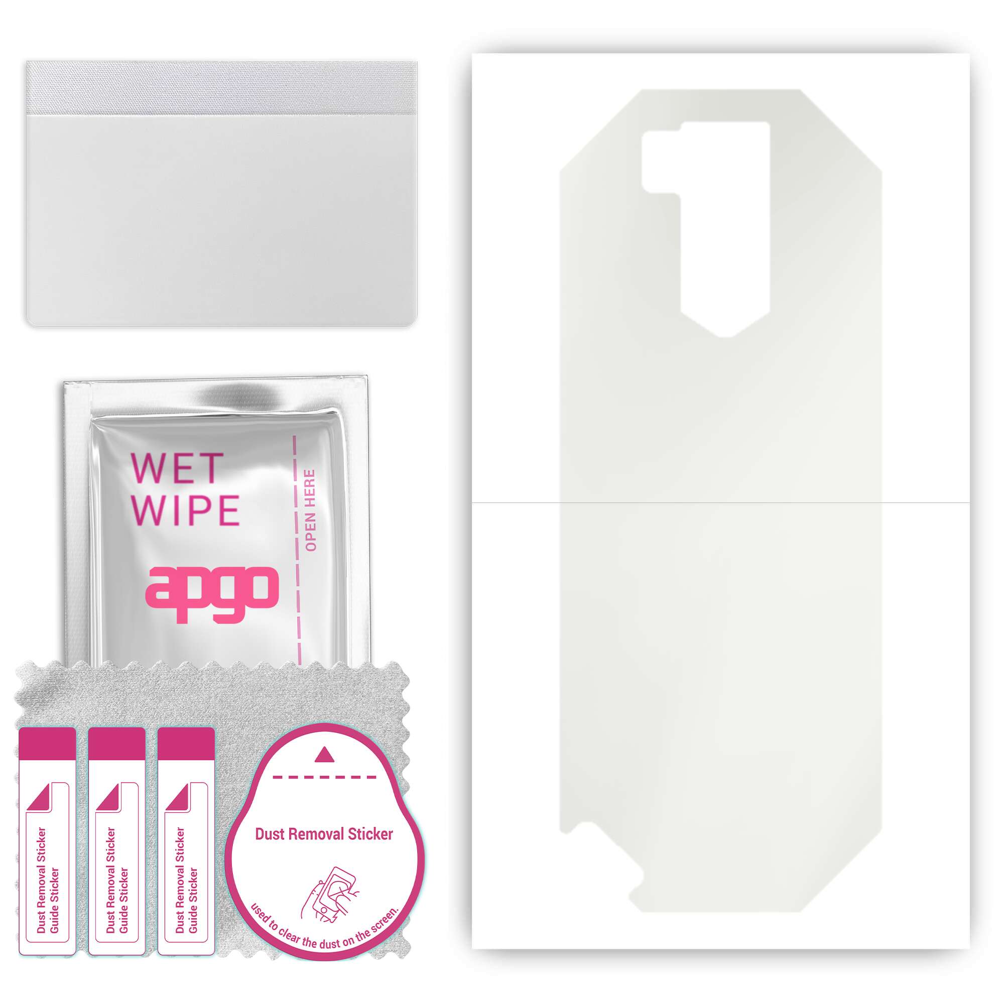 apgo MATTE Protective Skin Sticker for the back compatible with Ulefone Armor X5, Wrap Film, Hydrogel Film, Flexible, Soft TPU with positioning layer
apgo MATTE Protective Skin Sticker for the back compatible with Ulefone Armor X5, Wrap Film, Hydrogel Film, Flexible, Soft TPU with positioning layer