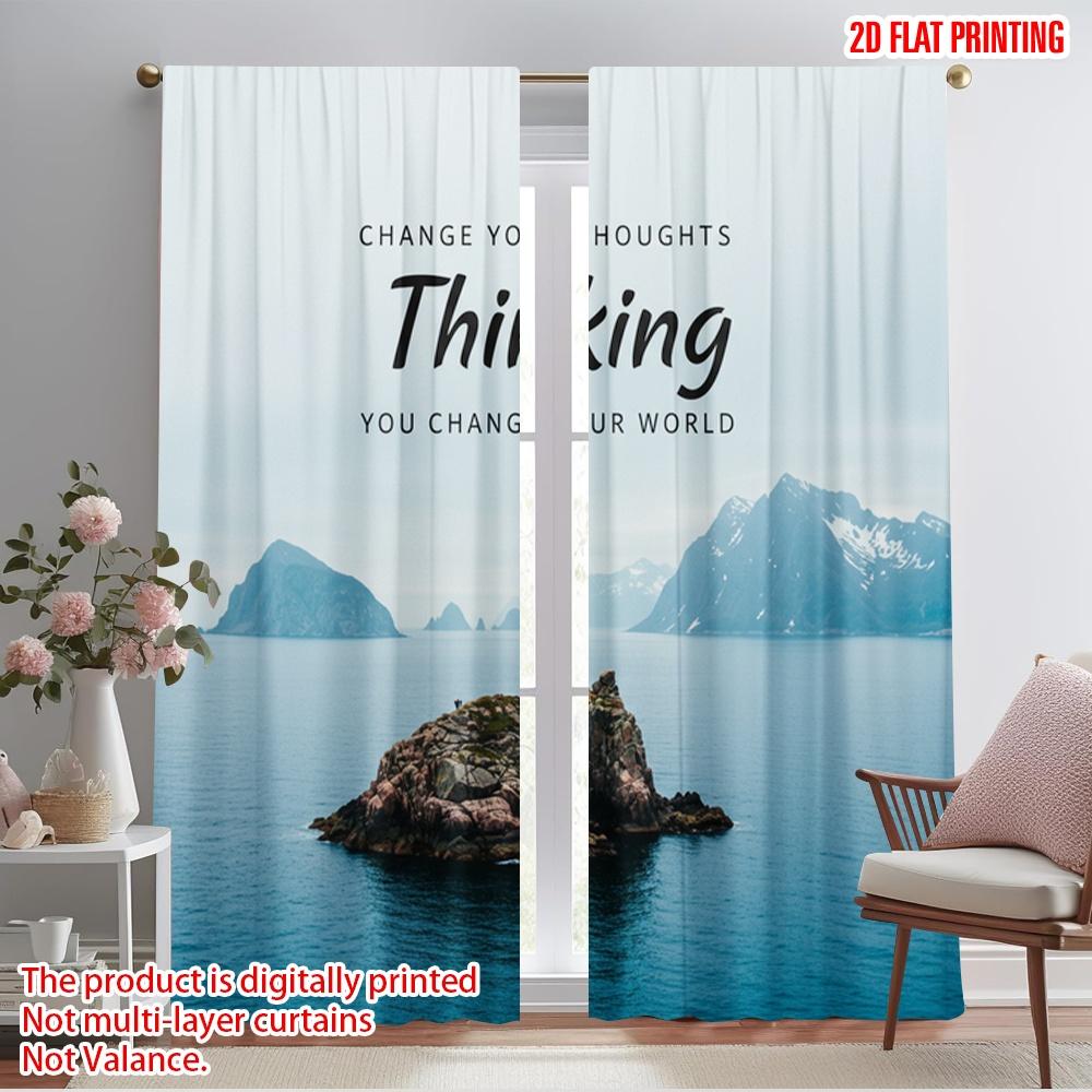 2pcs 2D flat printing Curtains Thinking Change World 100% Polyester Fabric Without Electricity Festive Holiday Use for Outdoor 52.50×116.00 CM 2pcs
2pcs 2D flat printing Curtains Thinking Change World 100% Polyester Fabric Without Electricity Festive Holiday Use for Outdoor 52.50×116.00 CM 2pcs