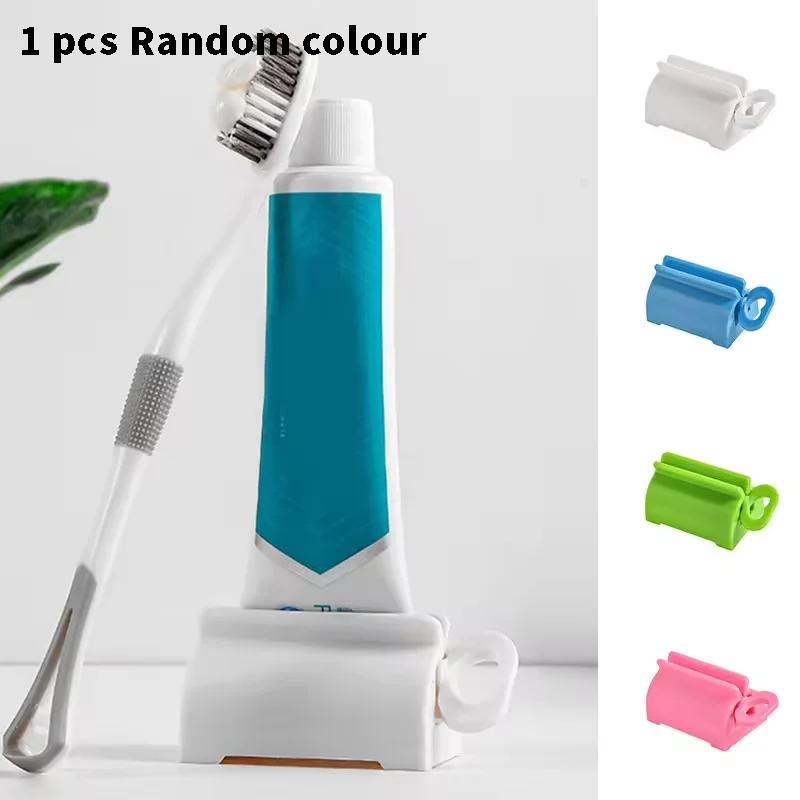 1/2/4 pcs Toothpaste Ergonomic toothpaste and facial cleanser squeezer - the ultimate bathroom manager! Take out the last point
1/2/4 pcs Toothpaste Ergonomic toothpaste and facial cleanser squeezer - the ultimate bathroom manager! Take out the last point