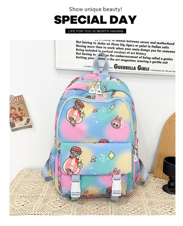 Школьные сумкиНовый Rabbu милый мультяшный женский рюкзак для учеников средней школы, повседневный, трендовый, высокой ценности синий
Школьные сумкиНовый Rabbu милый мультяшный женский рюкзак для учеников средней школы, повседневный, трендовый, высокой ценности синий