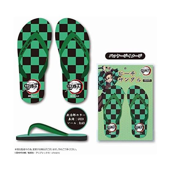 Demon Slayer: Kimetsu no Yaiba Beach Sandals A: Tanjiro (movie version) free size
Demon Slayer: Kimetsu no Yaiba Beach Sandals A: Tanjiro (movie version) free size