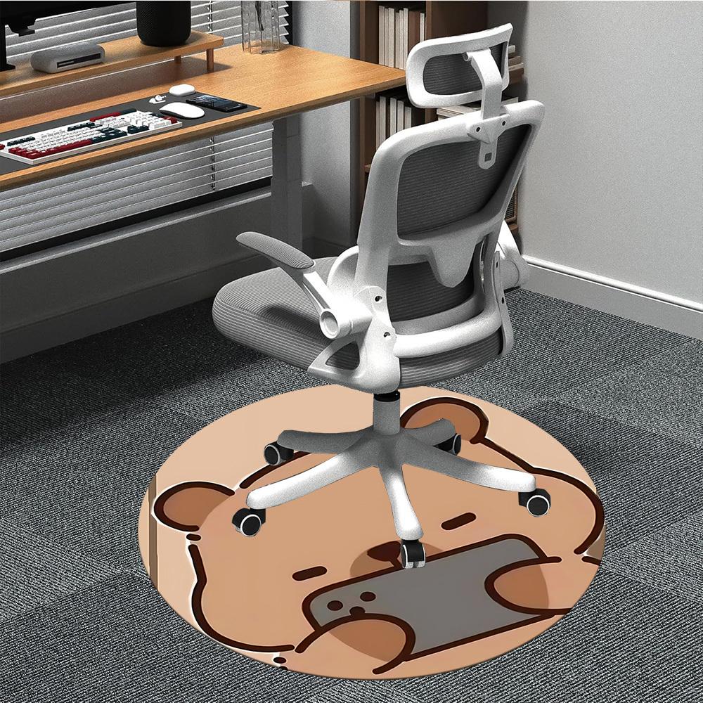 1PC Capybara Office Round Area Rug, Indoor Mat Suitable ForOffice, Under Office Chairs Bedroom Living Room Home Decor, Room Deco, D051 80cm by 80cm
1PC Capybara Office Round Area Rug, Indoor Mat Suitable ForOffice, Under Office Chairs Bedroom Living Room Home Decor, Room Deco, D051 80cm by 80cm