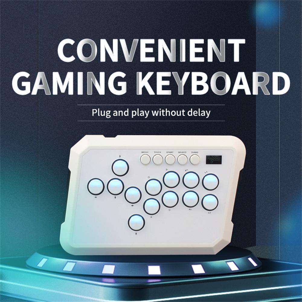 A50 Hitbox Controller Fighting Game Keyboard Button Rim Leverless Joystick for PC/PS4/PS5/Steam
A50 Hitbox Controller Fighting Game Keyboard Button Rim Leverless Joystick for PC/PS4/PS5/Steam