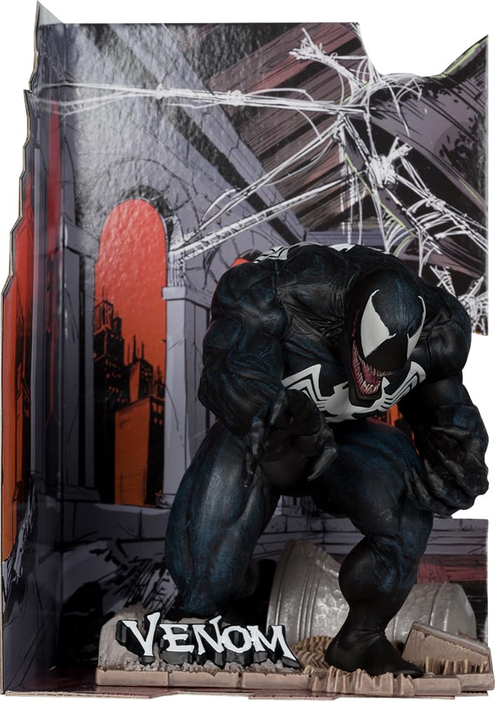 Marvel Comics Venom Amazing Scale Сценическая фигурка (Тодд Макфарлейн/Человек-паук, том 1, № 316) #007 1/10
Marvel Comics Venom Amazing Scale Сценическая фигурка (Тодд Макфарлейн/Человек-паук, том 1, № 316) #007 1/10