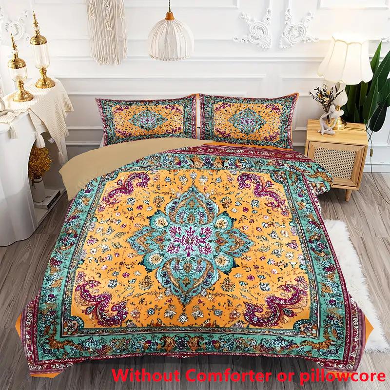 Bohemian Print Bedding, Spring And Autumn Thickened And Sanded Three-Piece Set 135 * 200cm 50 * 80cm * 1 two-piece set
Bohemian Print Bedding, Spring And Autumn Thickened And Sanded Three-Piece Set 135 * 200cm 50 * 80cm * 1 two-piece set