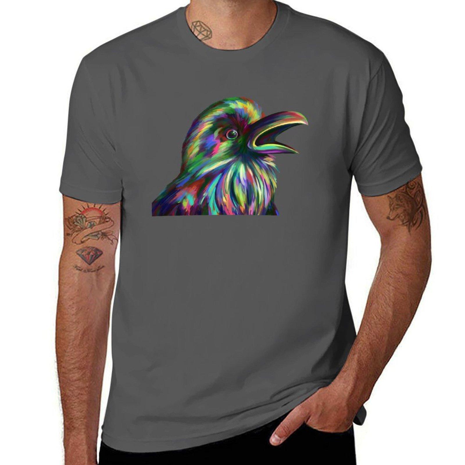 Rainbow Raven TShirt Quick Dry Training Short Sleeve Tee 4XL
Rainbow Raven TShirt Quick Dry Training Short Sleeve Tee 4XL