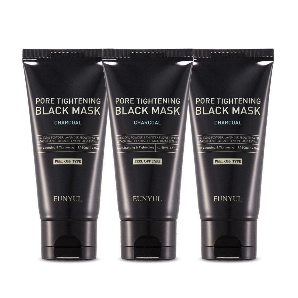 Eunyul Pore Tightening Black Mask Hypoallergenic Peel Off Pack 50ml 3pcs / Exfoliation / Pore Care / Blackhead Removal
Eunyul Pore Tightening Black Mask Hypoallergenic Peel Off Pack 50ml 3pcs / Exfoliation / Pore Care / Blackhead Removal