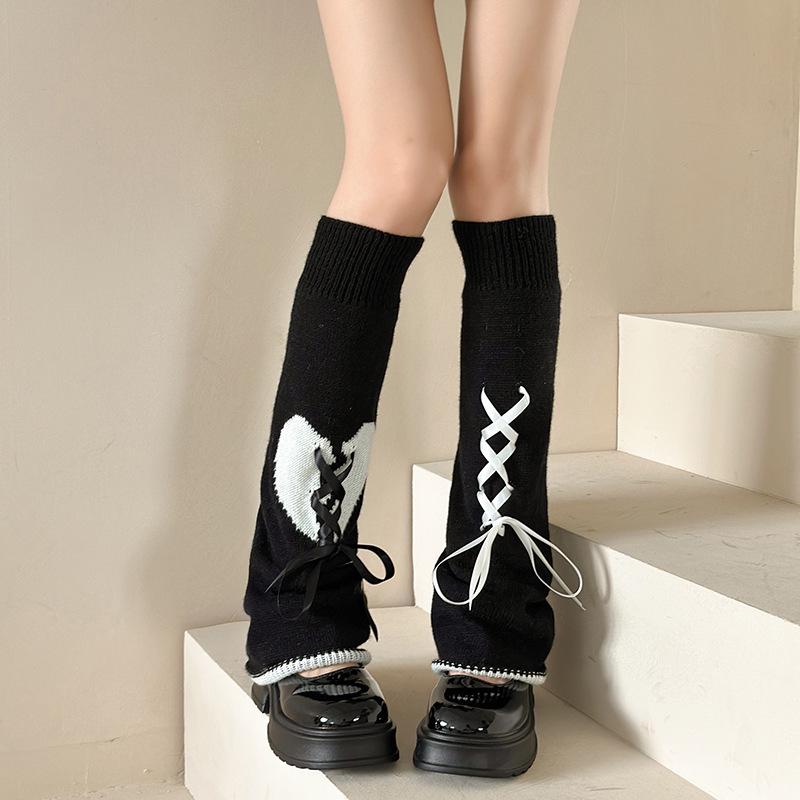 Knitted Wide-Leg Bell Bottom Leg Warmers with Calf Straps - Versatile JK Style Long Socks One Size чёрный
Knitted Wide-Leg Bell Bottom Leg Warmers with Calf Straps - Versatile JK Style Long Socks One Size чёрный