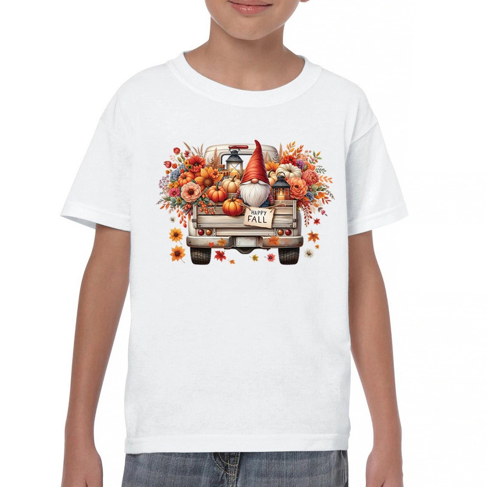 Fall Gnome Truck Youth kids boys T-Shirt Pumpkin Patch Cozy Thanksgiving Harvest Kids 140
Fall Gnome Truck Youth kids boys T-Shirt Pumpkin Patch Cozy Thanksgiving Harvest Kids 140