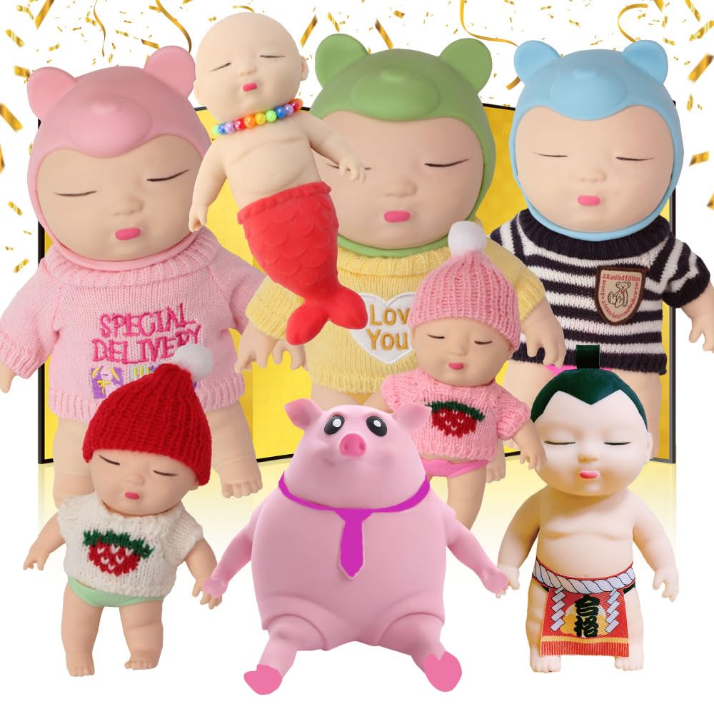 Ugly Babies Squishy Big Оригинальная детская одежда Одевание Игрушка для снятия стресса Сувенир Товары для снятия стресса Пена с эффектом памяти Прочная эластичная кукла Игровой домик
Ugly Babies Squishy Big Оригинальная детская одежда Одевание Игрушка для снятия стресса Сувенир Товары для снятия стресса Пена с эффектом памяти Прочная эластичная кукла Игровой домик