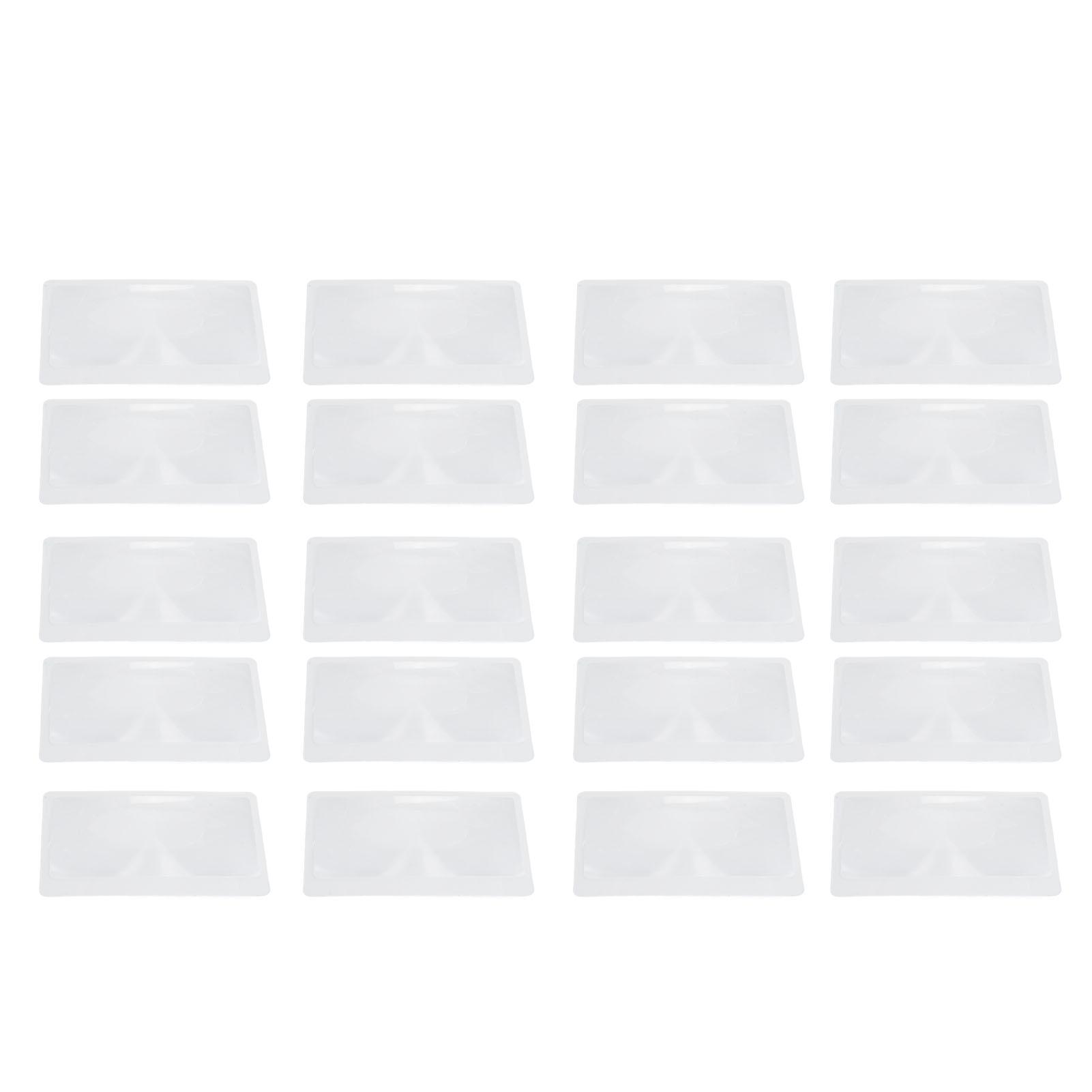 20 Sheet Credit Card Size 3X Magnifiers Portable Transparent Pocket Magnifying Reading Glass
20 Sheet Credit Card Size 3X Magnifiers Portable Transparent Pocket Magnifying Reading Glass
