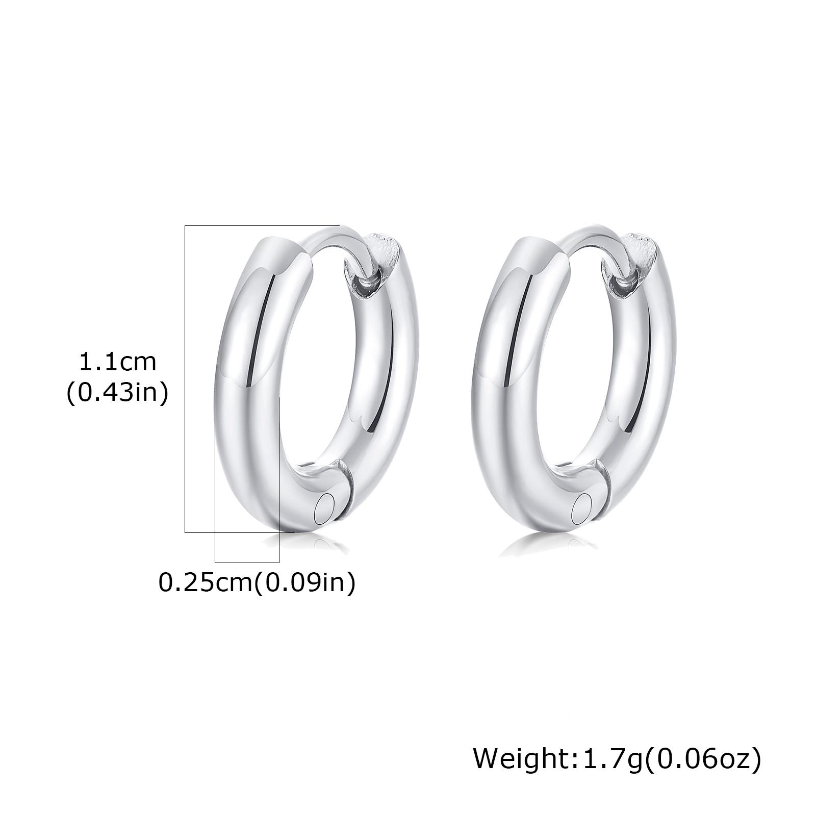 Silver Color Hoop Earrings for Women Stainless Steel Ball U-Shaped Earrings Round Earrings Geometric Party Jewelry Gifts
Silver Color Hoop Earrings for Women Stainless Steel Ball U-Shaped Earrings Round Earrings Geometric Party Jewelry Gifts