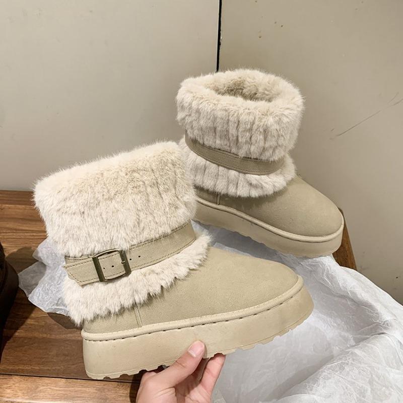 Thick-soled Snow Ankle Boots for Women, with Added Fleece and Thickened Warmth, A New Style of Snow Cotton Shoes 43 бежевый
Thick-soled Snow Ankle Boots for Women, with Added Fleece and Thickened Warmth, A New Style of Snow Cotton Shoes 43 бежевый