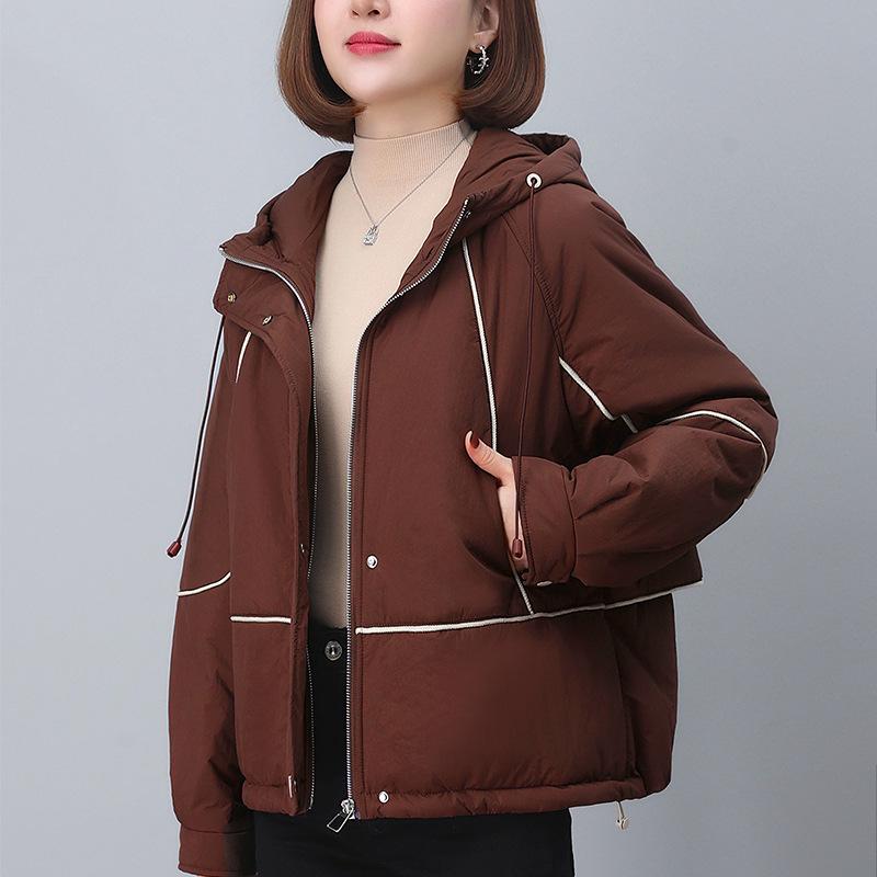 Women s Winter 2024 Hooded Cotton-Padded Casual Jacket – Loose Fit, Short, Thick, and Warm Fashion Coat M (up to 120 jin)
Women s Winter 2024 Hooded Cotton-Padded Casual Jacket – Loose Fit, Short, Thick, and Warm Fashion Coat M (up to 120 jin)