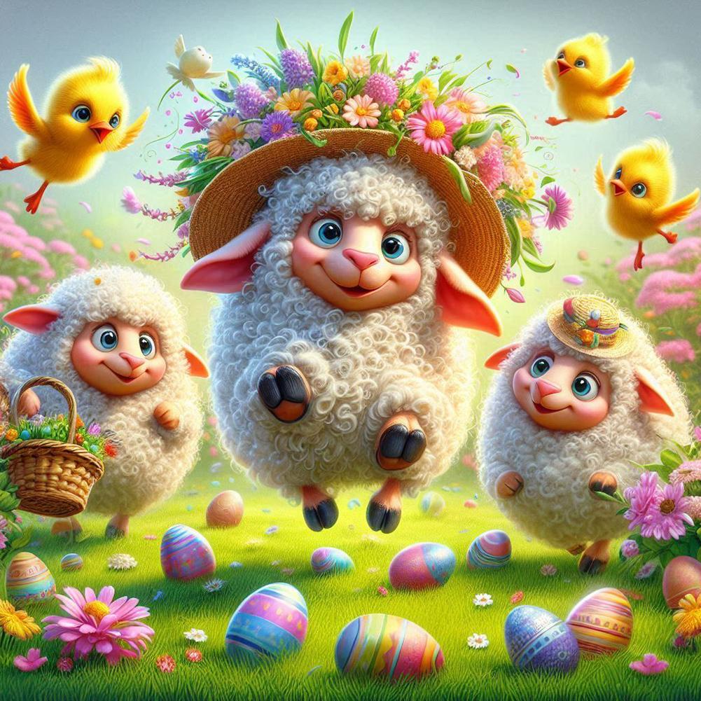 New Easter Kit Home Decor Art Craft 40x40cm 5D DIY Full Round Drill Colorful Diamond Painting Bedroom Living Room Decoration Set
New Easter Kit Home Decor Art Craft 40x40cm 5D DIY Full Round Drill Colorful Diamond Painting Bedroom Living Room Decoration Set