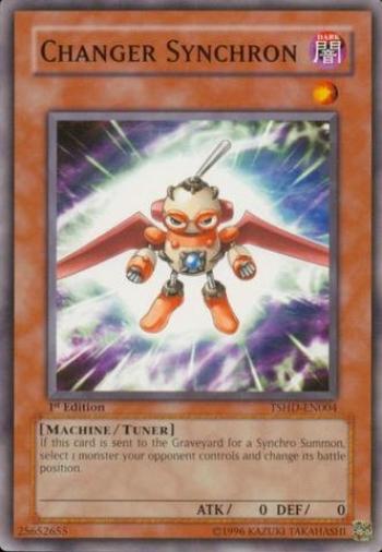 English Version Changer Synchron The Shining Darkness 1st Yu-Gi-Oh! (TSHD-EN004) - - Editorial...
English Version Changer Synchron The Shining Darkness 1st Yu-Gi-Oh! (TSHD-EN004) - - Editorial...