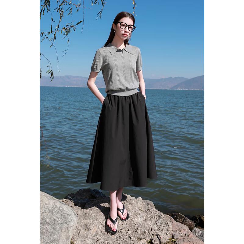 San Cai Women s Plus Size Pleated A-Line Midi Skirt 3XL (175/88B)
San Cai Women s Plus Size Pleated A-Line Midi Skirt 3XL (175/88B)