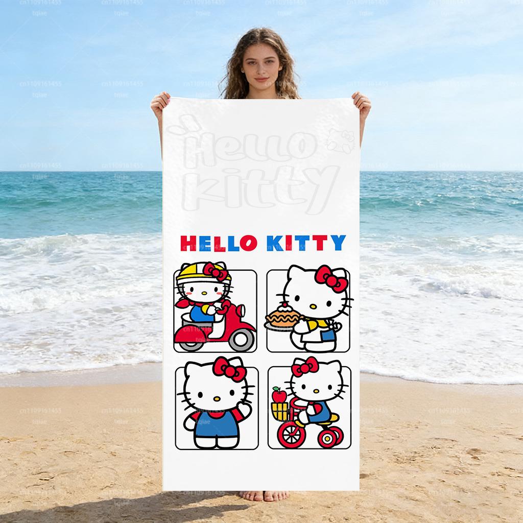 Kawaii Hello Kitty Beach Towel - Vibrant Durable for Bathroom Pool Beach, Decor & Gift for Kids W30*H60(CM)
Kawaii Hello Kitty Beach Towel - Vibrant Durable for Bathroom Pool Beach, Decor & Gift for Kids W30*H60(CM)