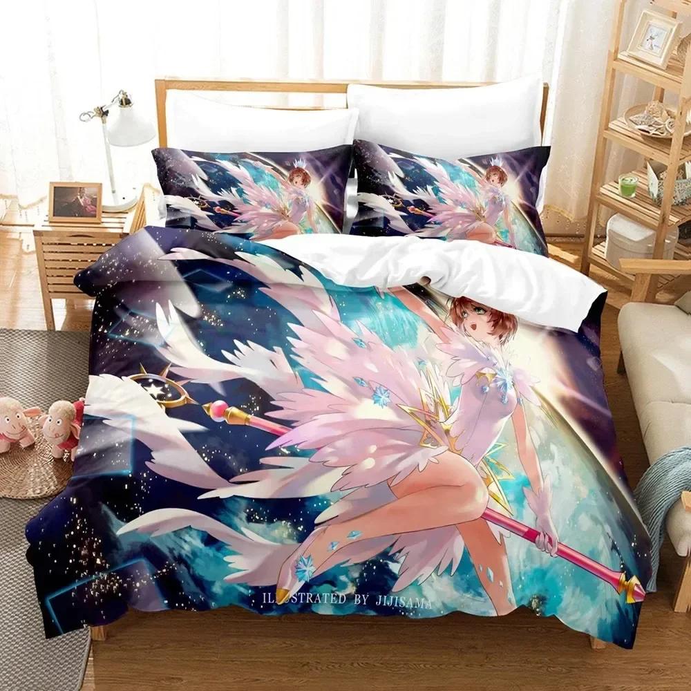 3D Cardcaptor Sakura Beding Set Printed Bed Linen Set With Pilowcase Bed Soft Duvet Cover Soft Single Double Quen King-Sized Dimensionsd Dimensions 120*200cm Single
3D Cardcaptor Sakura Beding Set Printed Bed Linen Set With Pilowcase Bed Soft Duvet Cover Soft Single Double Quen King-Sized Dimensionsd Dimensions 120*200cm Single
