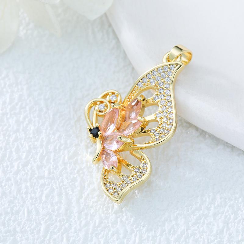 Подвеска-бабочка из позолоченной меди с цирконием для самостоятельного изготовления украшений
Подвеска-бабочка из позолоченной меди с цирконием для самостоятельного изготовления украшений