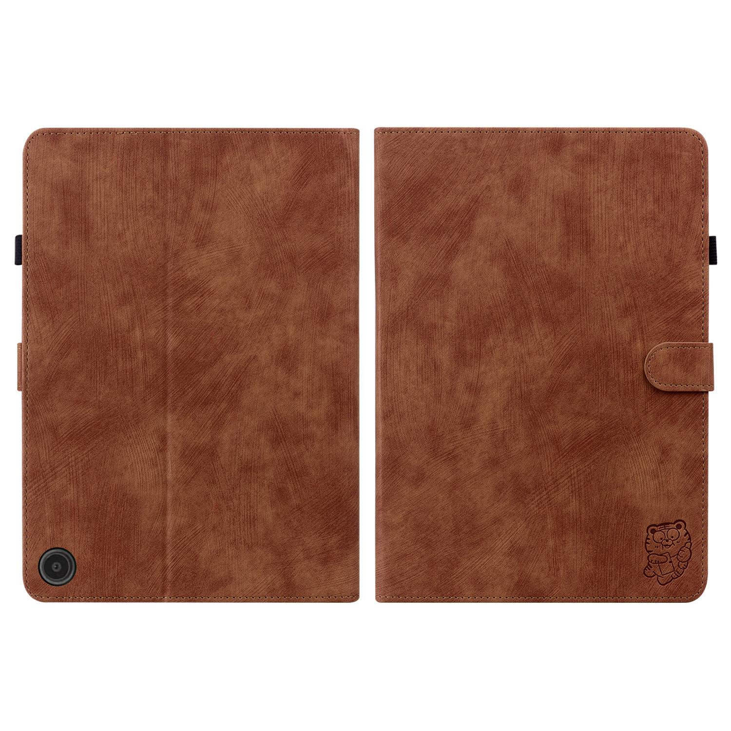 For Amazon Fire Max 11 Anti-Slip Stand Cover PU Leather Cute Tiger Pattern Card Slots Tablet Case Brown
For Amazon Fire Max 11 Anti-Slip Stand Cover PU Leather Cute Tiger Pattern Card Slots Tablet Case Brown