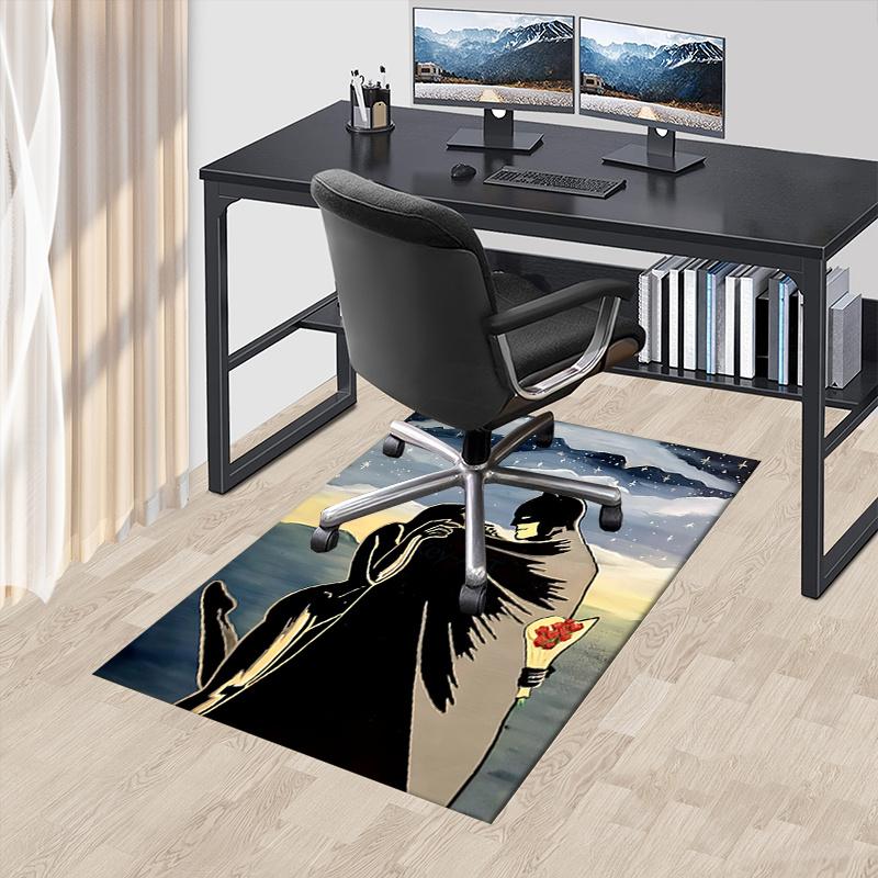 Batman,Catwoman Office Carpet Chair Mats, Home Decor Dormitory Floor Protector With Anti-Skid Backing, Large Area Coverage, Christmas Decora 60cm by 90cm
Batman,Catwoman Office Carpet Chair Mats, Home Decor Dormitory Floor Protector With Anti-Skid Backing, Large Area Coverage, Christmas Decora 60cm by 90cm