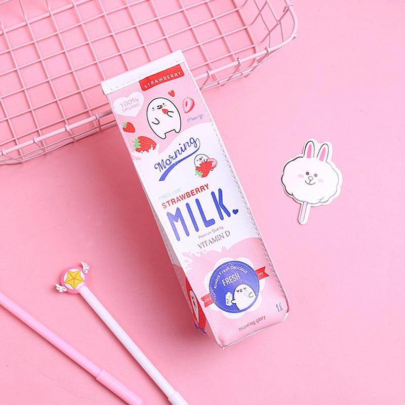 Cartoon Milk Box Pencil Case Creative Large Capacity Pencil Box Stationery Storage Organizer Bag School Office Supply A1
Cartoon Milk Box Pencil Case Creative Large Capacity Pencil Box Stationery Storage Organizer Bag School Office Supply A1