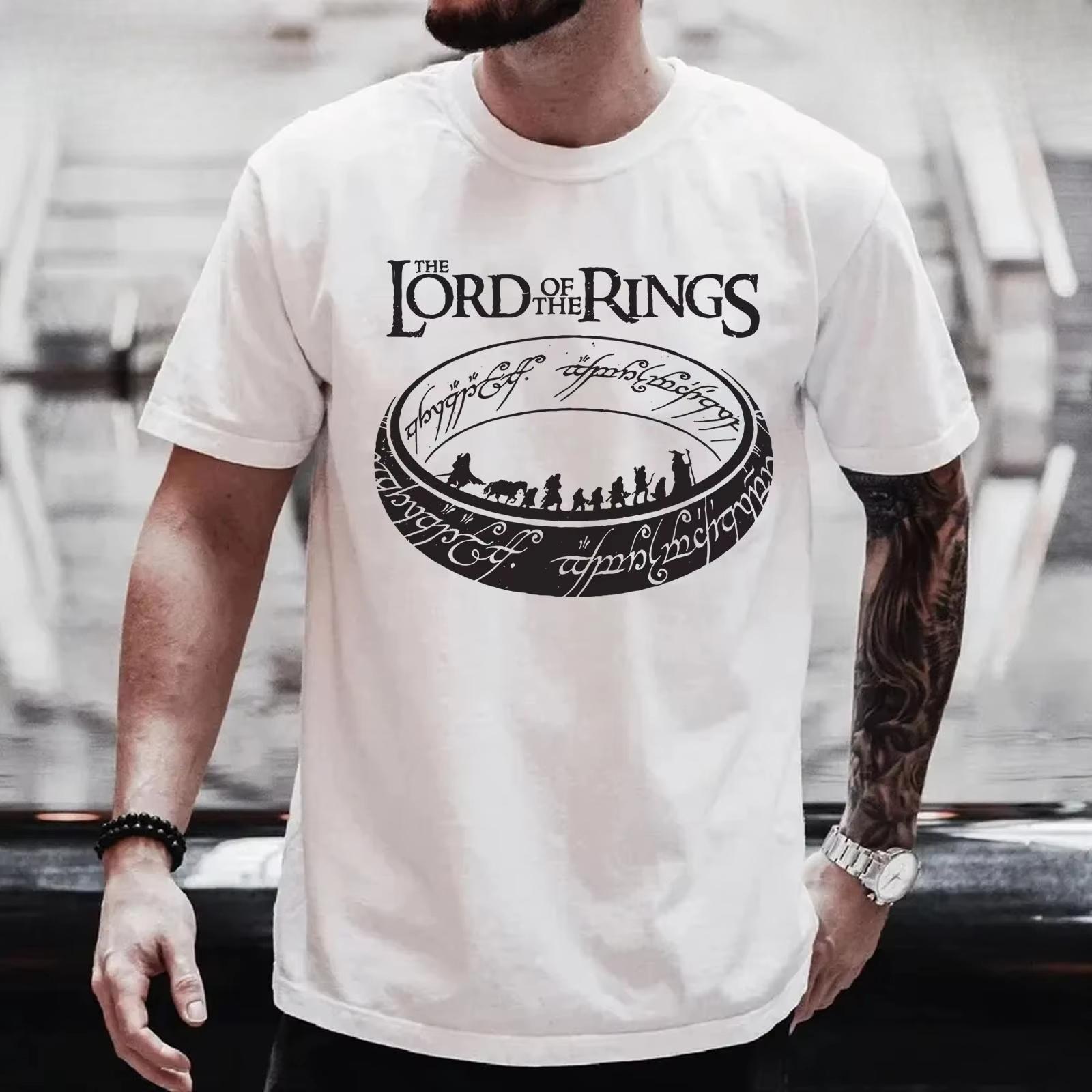 2026 Summer Unisexs Women Lord of The Rings Journey Letter Printed Round Neck Tshirt Cotton Casual Outdoor Short Sleeve 4XL
2026 Summer Unisexs Women Lord of The Rings Journey Letter Printed Round Neck Tshirt Cotton Casual Outdoor Short Sleeve 4XL