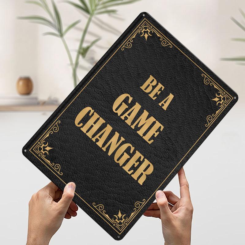Be a Game Changer Metal Poster Customized Wall Art Retro Vintage Tinplate Signs for Decoration Living Room Decor Men Man Cave 7.9x11.8In(20x30cm)
Be a Game Changer Metal Poster Customized Wall Art Retro Vintage Tinplate Signs for Decoration Living Room Decor Men Man Cave 7.9x11.8In(20x30cm)