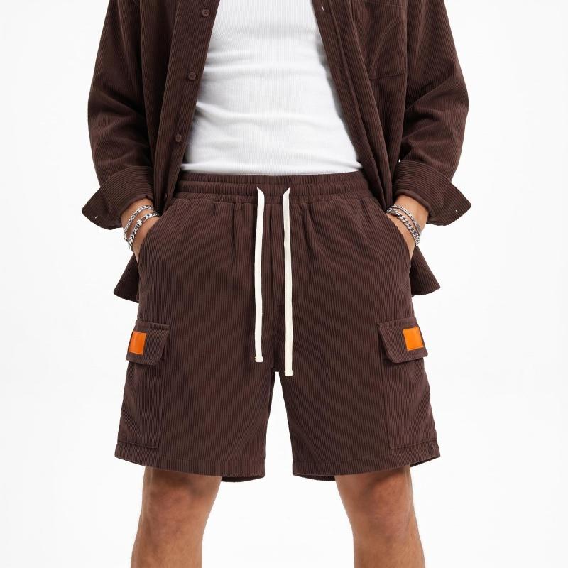CHREIFIT Men s Corduroy Cargo Shorts Vintage Streetwear Wide Leg Drawstring Summer Casual Loose Fit Hip Hop Y2K Pants 2XL коричневий
CHREIFIT Men s Corduroy Cargo Shorts Vintage Streetwear Wide Leg Drawstring Summer Casual Loose Fit Hip Hop Y2K Pants 2XL коричневий