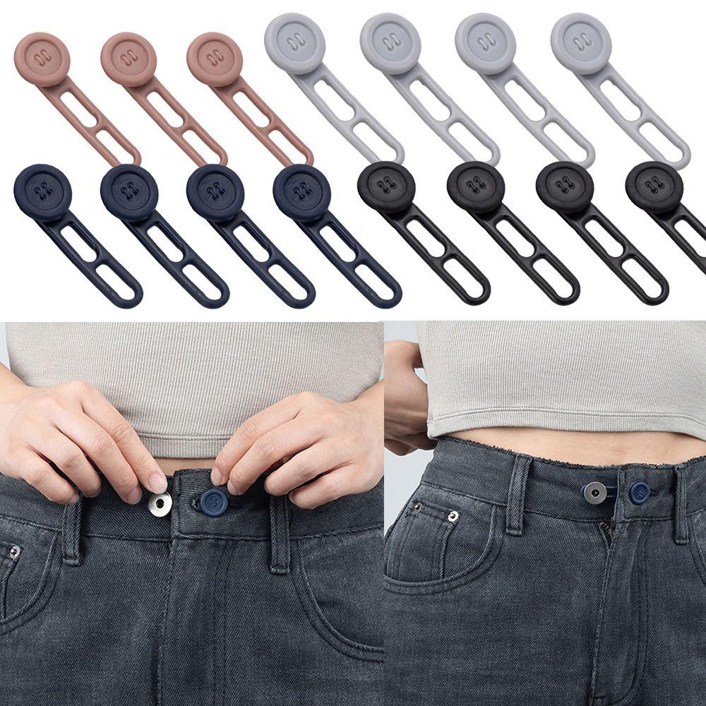 10Pcs Neck Extender Pants Extender Buttons Elastic Collar Button Extender for Women Men чорний
10Pcs Neck Extender Pants Extender Buttons Elastic Collar Button Extender for Women Men чорний