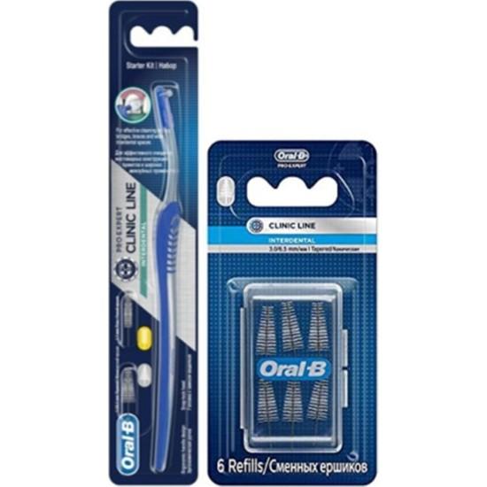 Зубная щетка Oral-B Interdental Interface Flat + интерфейсная зубная щетка + запасная плоская 6 шт.
Зубная щетка Oral-B Interdental Interface Flat + интерфейсная зубная щетка + запасная плоская 6 шт.