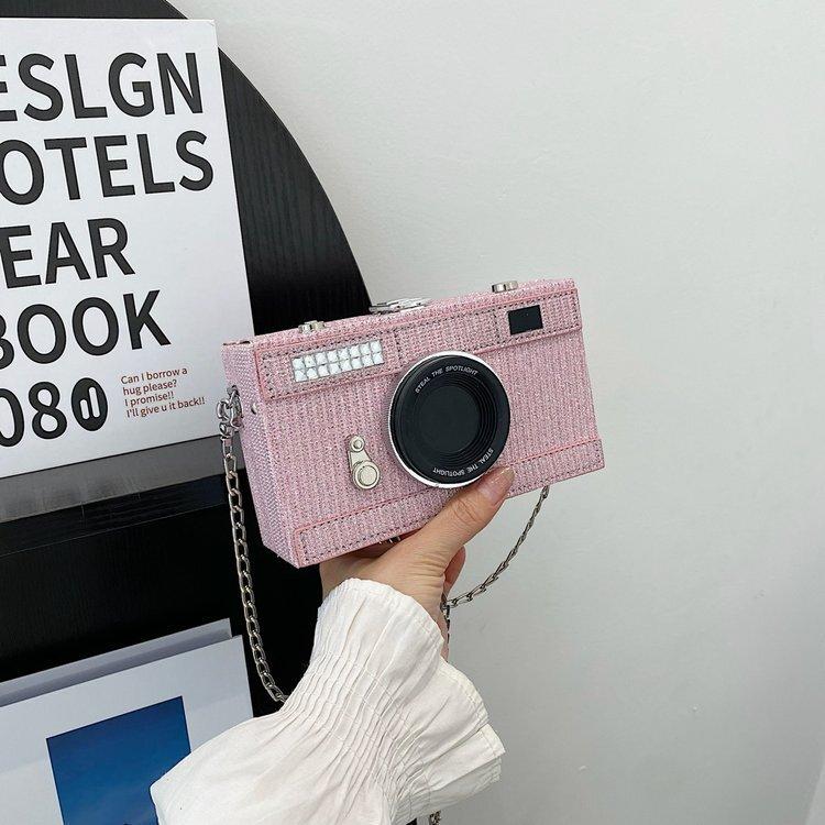 Women Small Bag Women Camera Box Bag Sequin Single Shoulder Small Square Bag Crossbody Chain Single Shoulder Bag 17.5x10x5cm розовый
Women Small Bag Women Camera Box Bag Sequin Single Shoulder Small Square Bag Crossbody Chain Single Shoulder Bag 17.5x10x5cm розовый