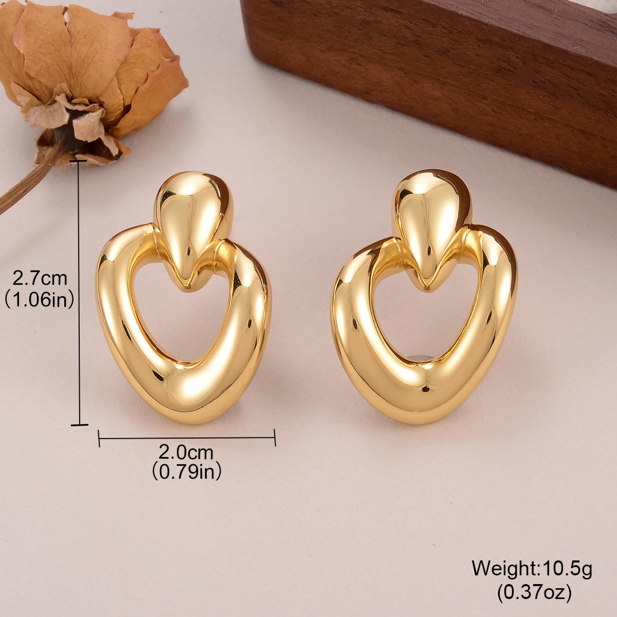 New simple temperament geometric earrings Xia Xing Xingyue asymmetrical earrings women s personality creative trend jewelry
New simple temperament geometric earrings Xia Xing Xingyue asymmetrical earrings women s personality creative trend jewelry