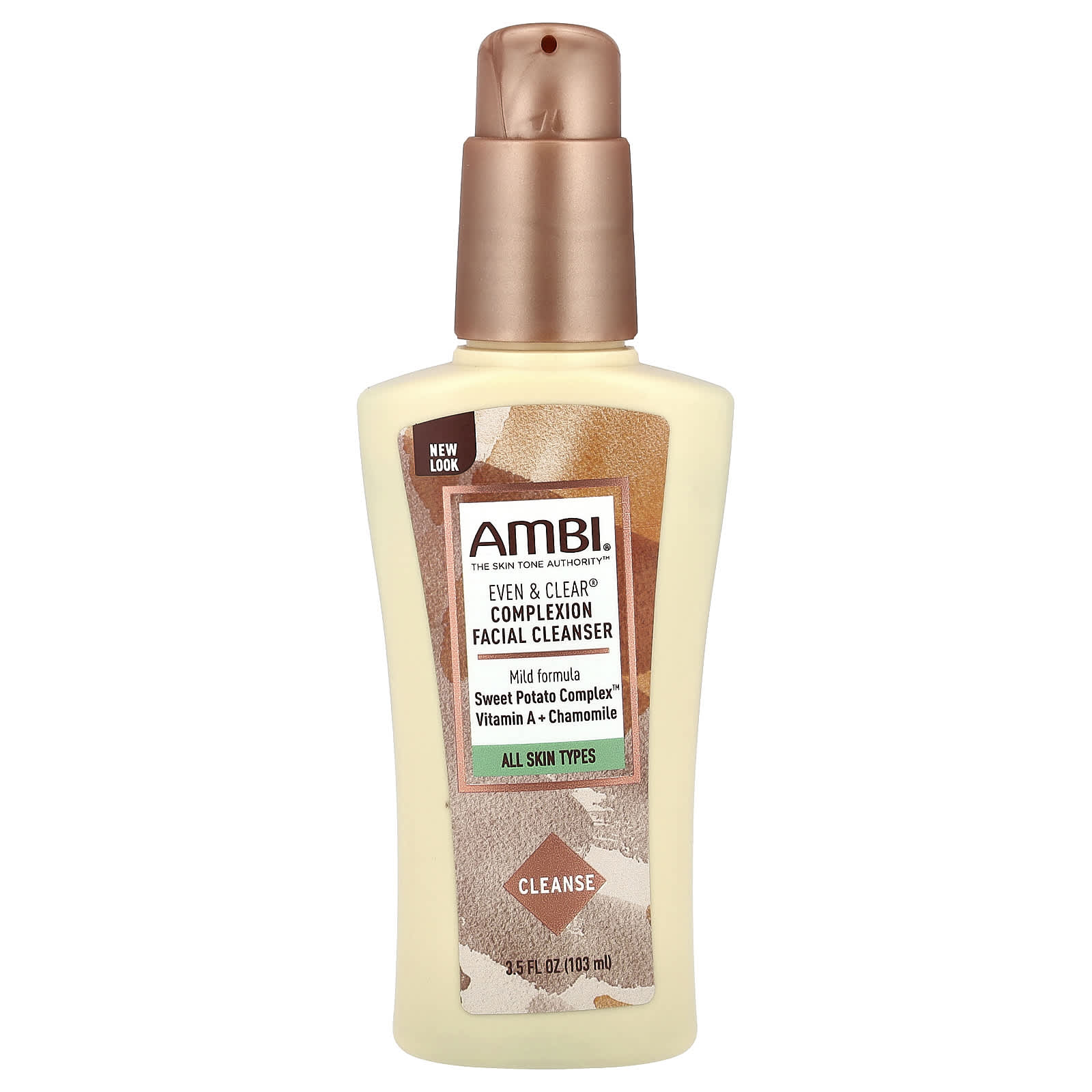 AMBI, Even & Clear®, очищающее средство для лица, без отдушек, 3,5 жидких унций (103 мл)
AMBI, Even & Clear®, очищающее средство для лица, без отдушек, 3,5 жидких унций (103 мл)