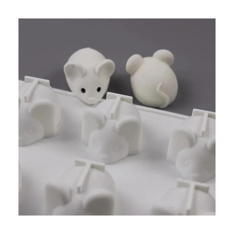 1 Pcs Cute Shape Mouse Mold Mousse Cake Dessert Baking Chocolate Silicone Mould Kitchen Fondant Cake Decor Tool Kitchen Supplies
1 Pcs Cute Shape Mouse Mold Mousse Cake Dessert Baking Chocolate Silicone Mould Kitchen Fondant Cake Decor Tool Kitchen Supplies