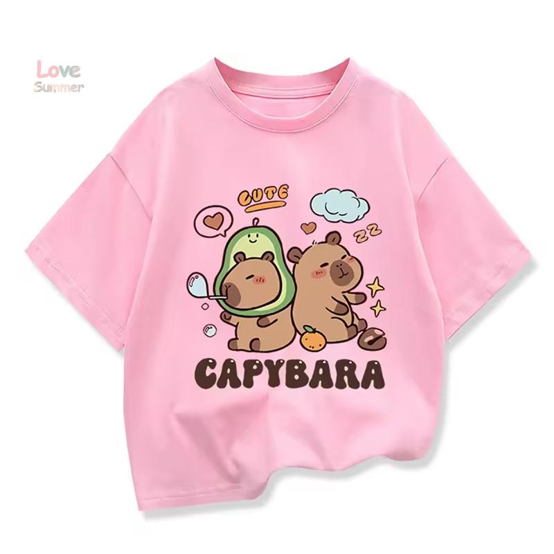 2026 New Kids Shirts Capybara Printed Cartoon T Shirt for Girls Summer Animal Printing Boy T Shirt Tops Tees Children Clothes 160 рожевий
2026 New Kids Shirts Capybara Printed Cartoon T Shirt for Girls Summer Animal Printing Boy T Shirt Tops Tees Children Clothes 160 рожевий