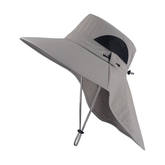 Mountaineering Sun Hat with Adjustable Windproof Rope Breathable Mesh Wide Brim Sun Hat UV Protection Fishing Hat for Outdoor Sports Hiking Camping світло-сірого кольору
Mountaineering Sun Hat with Adjustable Windproof Rope Breathable Mesh Wide Brim Sun Hat UV Protection Fishing Hat for Outdoor Sports Hiking Camping світло-сірого кольору
