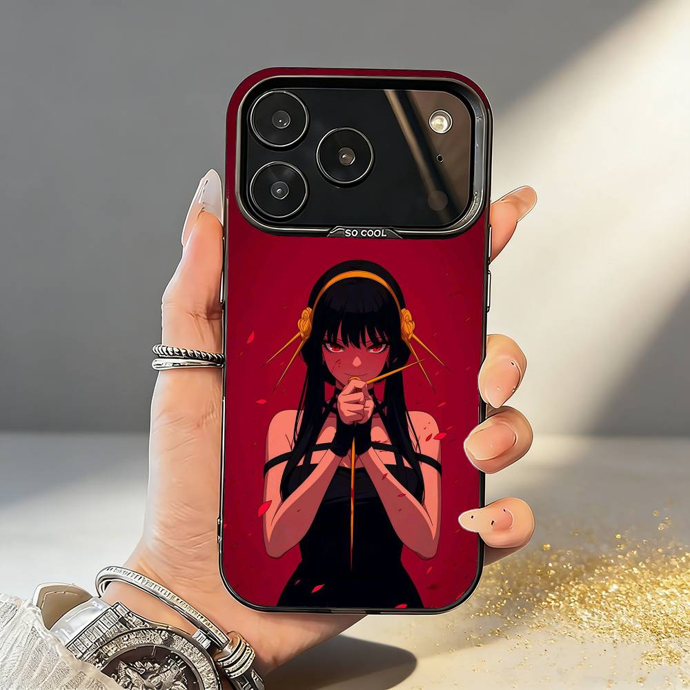 Крутой чехол для телефона с аниме Y-Yor F-Forger Для iPhone17 16 15 14 13 12 Pro Max Серый Черный Матовый Лазерный Металлик Аврора Funda iPhone14Pro
Крутой чехол для телефона с аниме Y-Yor F-Forger Для iPhone17 16 15 14 13 12 Pro Max Серый Черный Матовый Лазерный Металлик Аврора Funda iPhone14Pro